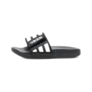 Adidas Adilette Flat Sandals Leather Black Colour For Kids