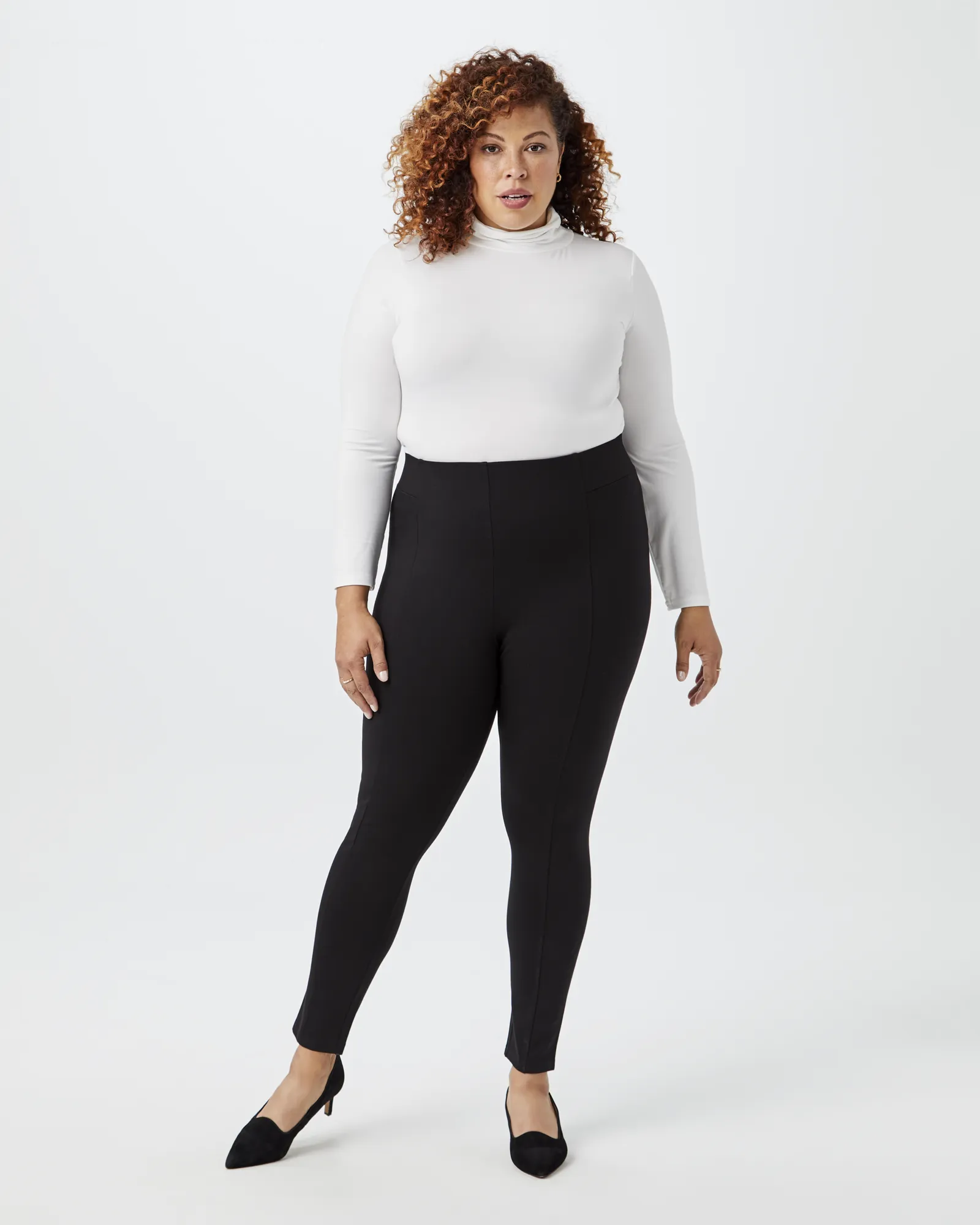 Ashlynn Ponte Pant | Black