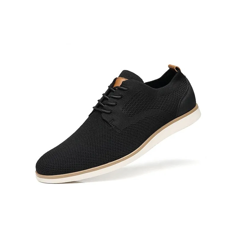 BHKH Running Shoes 2022 Breathable Knitted Mesh Lightweight Casual Shoes Office Work Footwear Men for Shoes Zapatillas Mujer