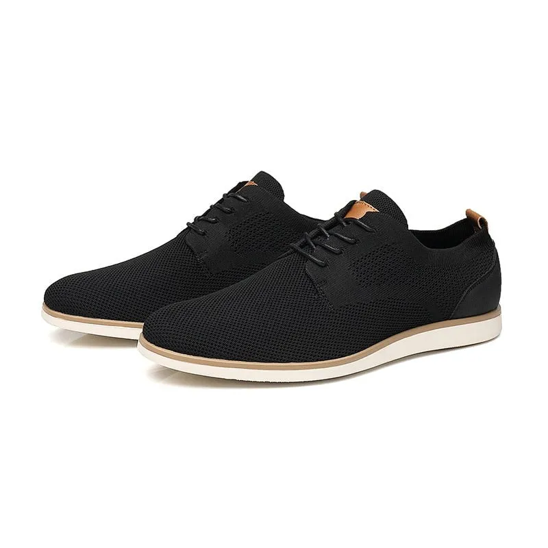 BHKH Running Shoes 2022 Breathable Knitted Mesh Lightweight Casual Shoes Office Work Footwear Men for Shoes Zapatillas Mujer