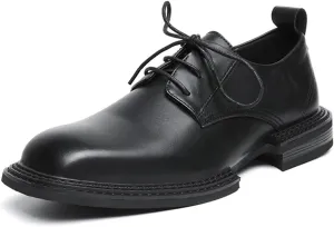 Dress Shoes for Men Men's Leather Loafers Elegant Business Casual Dress Shoes for Weddings and Parties