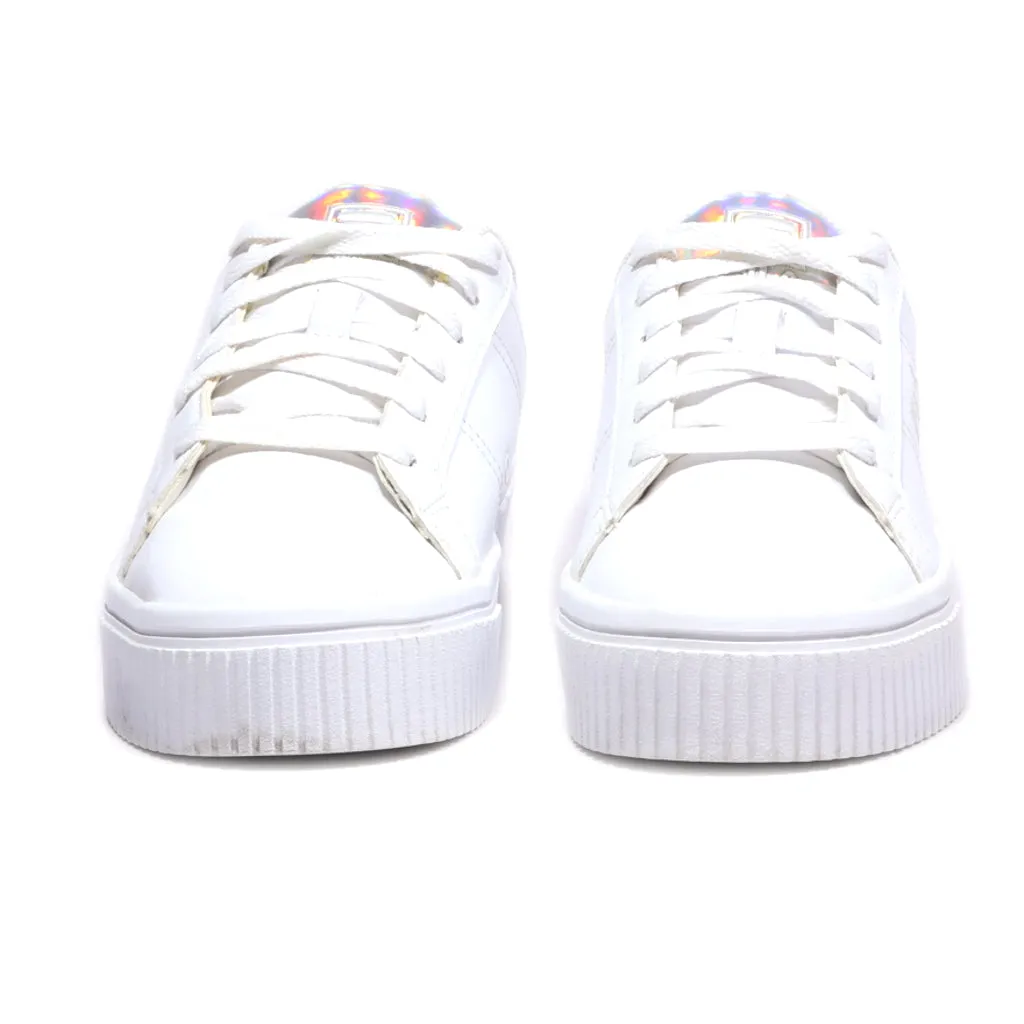 Fila Panache Low-Top Sneakers Leather White Colour For Women