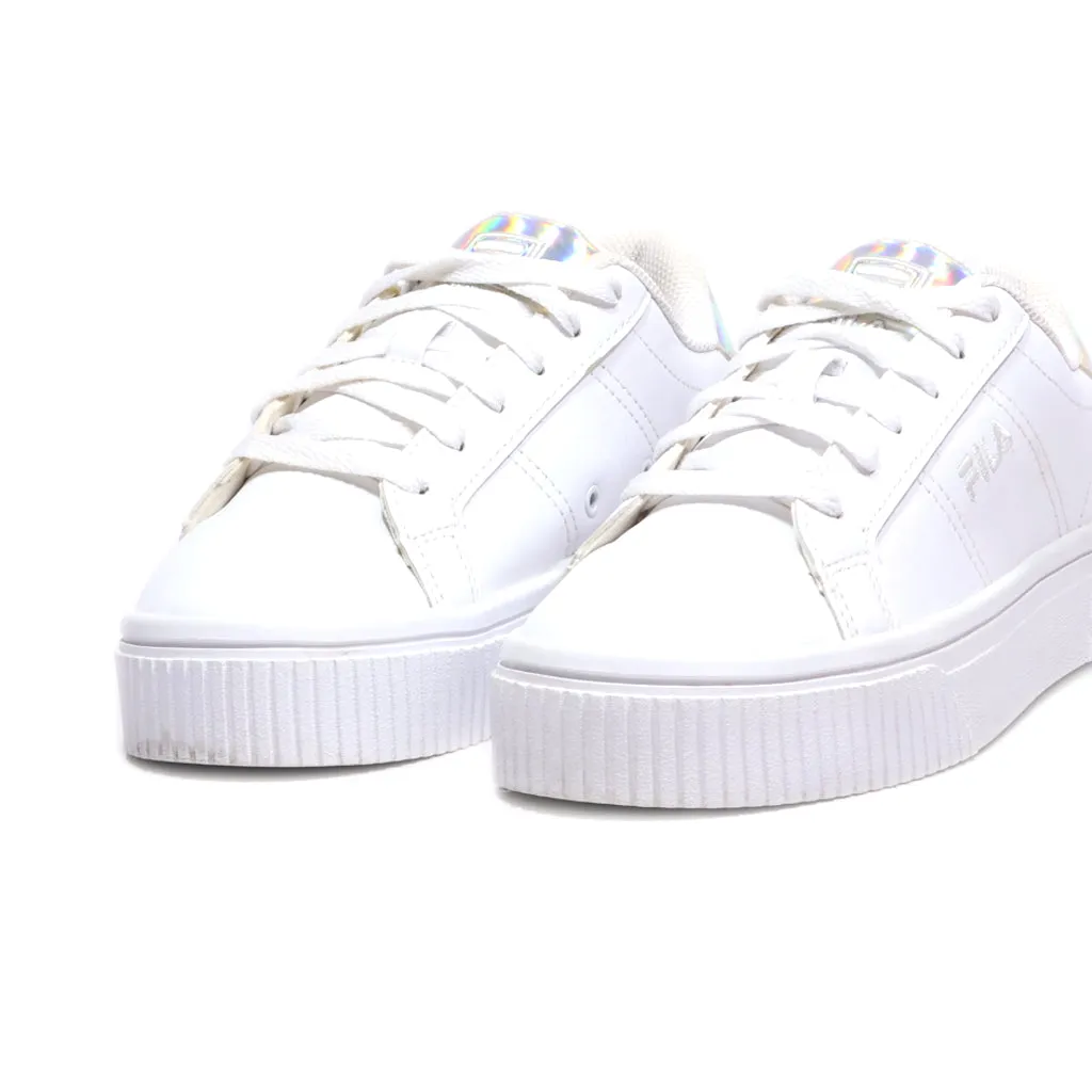 Fila Panache Low-Top Sneakers Leather White Colour For Women
