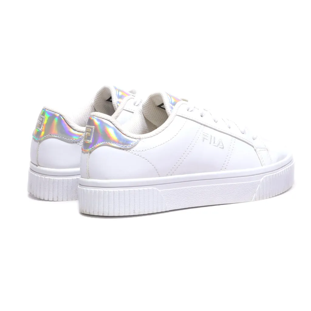 Fila Panache Low-Top Sneakers Leather White Colour For Women