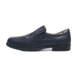 Florsheim Formal Slip Ons Leather Black Colour For Men