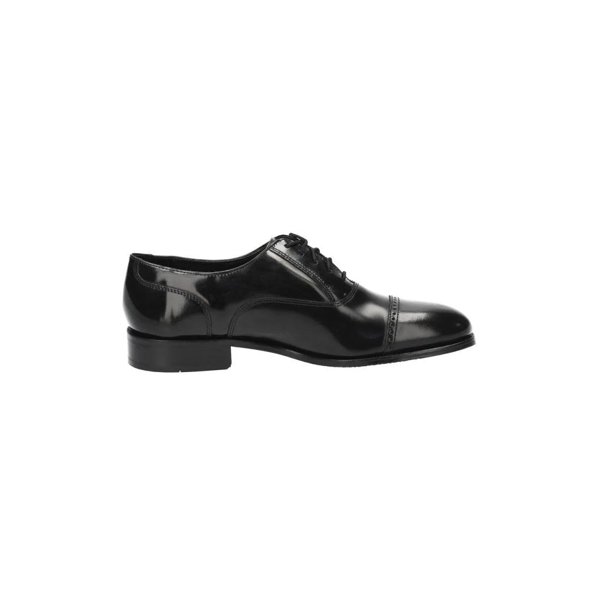 Florsheim Lexington Cap Toe Oxford Formal Lace Ups Leather Black Colour For Men