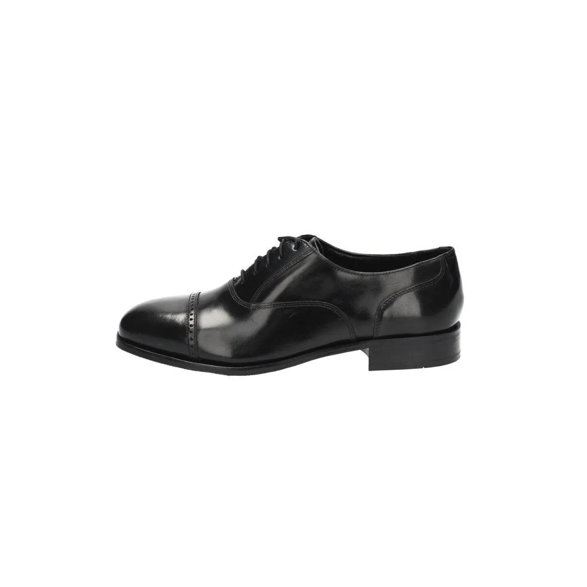 Florsheim Lexington Cap Toe Oxford Formal Lace Ups Leather Black Colour For Men