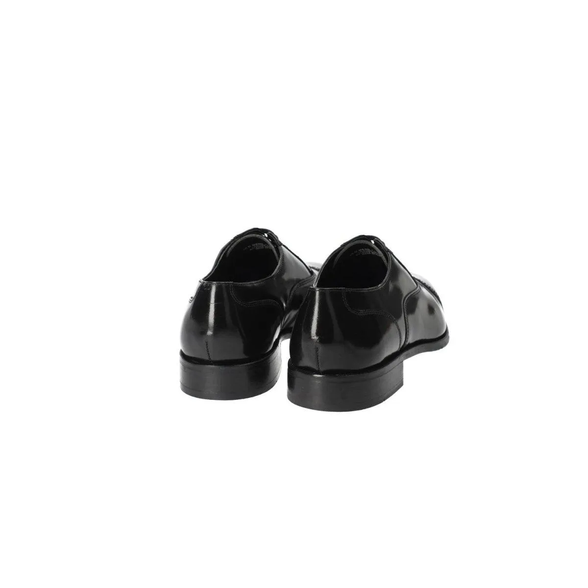Florsheim Lexington Cap Toe Oxford Formal Lace Ups Leather Black Colour For Men