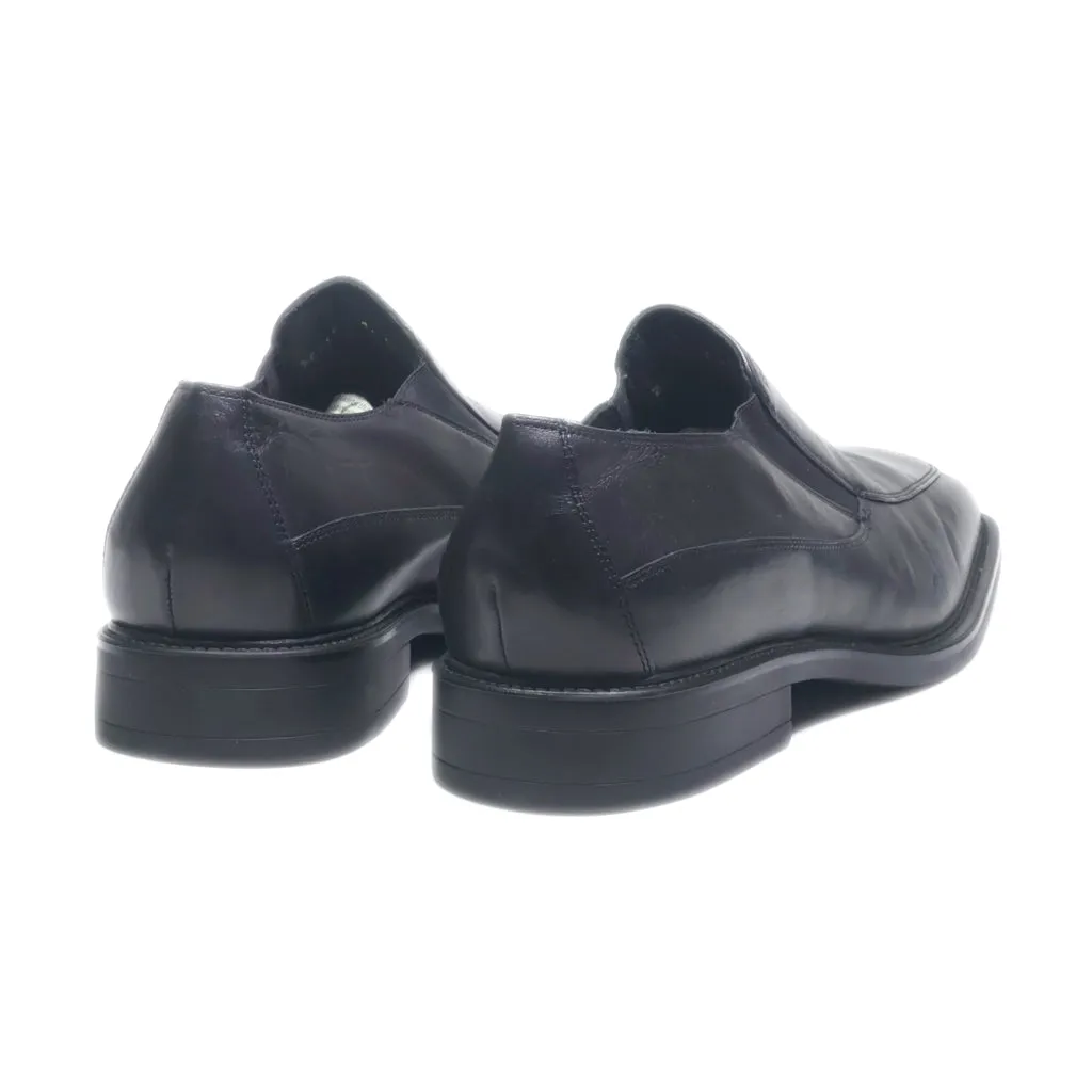 Geox Slip Ons Leather Black Colour For Men