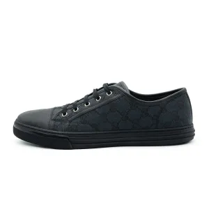 Gucci Gg Low-Top Sneakers Fabric Black Colour For Men