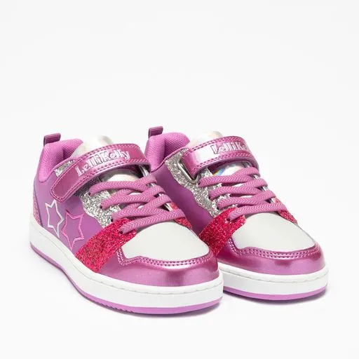 Lelli Kelly Daisy Pink Glitter Trainers