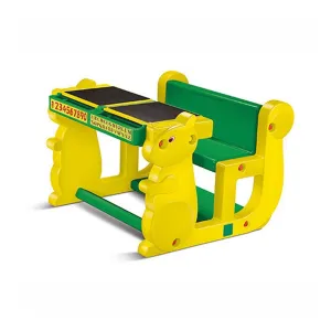 Ok Play Play Pet Double, Chair, Desk Set For Kids, Perfect For Home And School, Yellow & Green, 2 to 4 Years