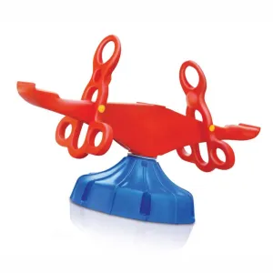 Ok Play Spin O Round, Fun Station, Swing, See Saw Toy, Red & Blue, 5 To 10 Years