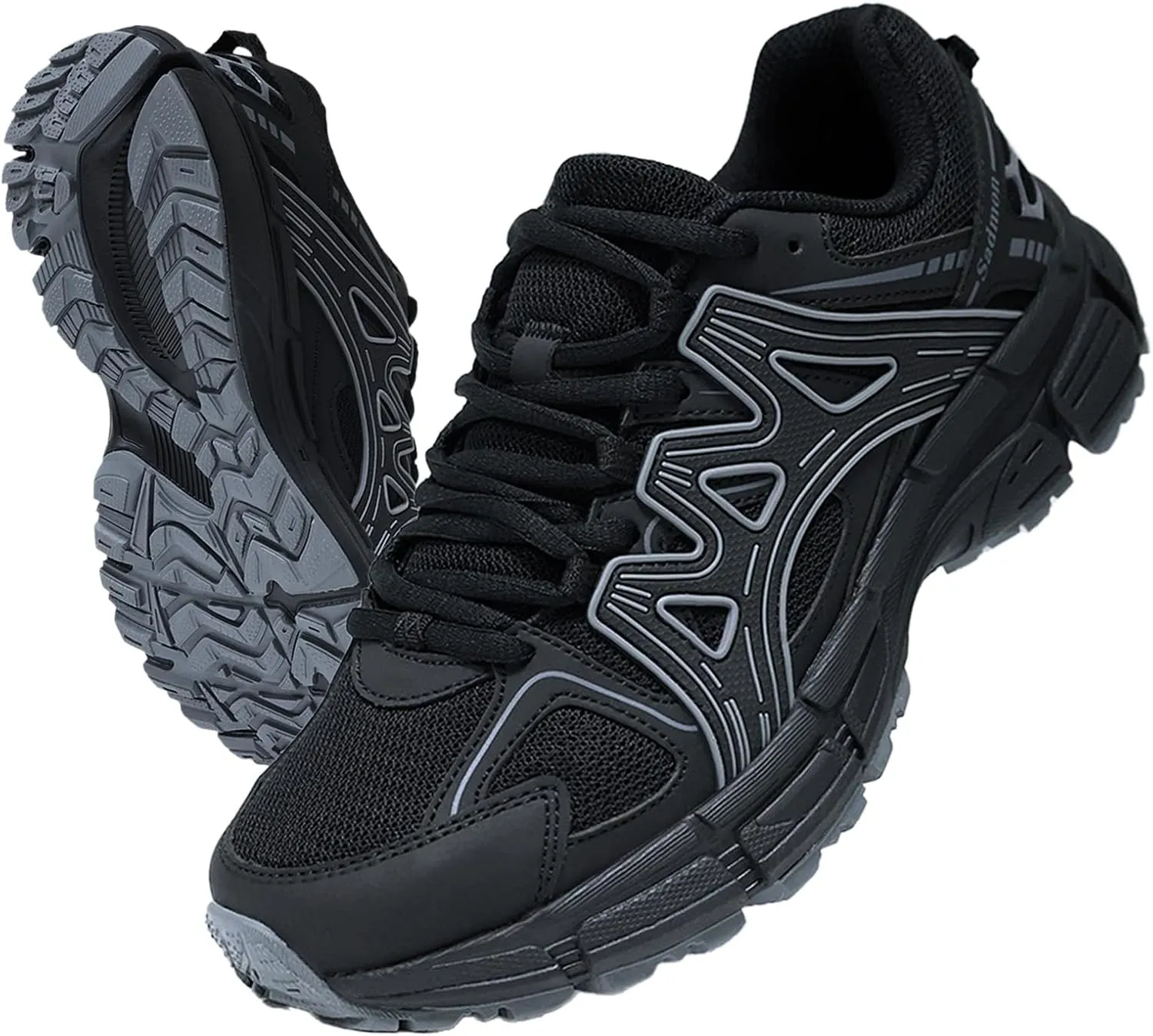 Women's Non-Slip Trail Running Shoes Support Sneakers Tennis Shoes Casual Walking Sneakers