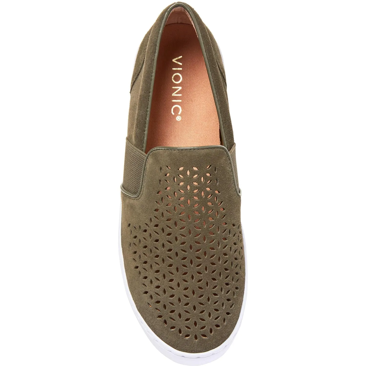 Women's Vionic Kani Olive Suede